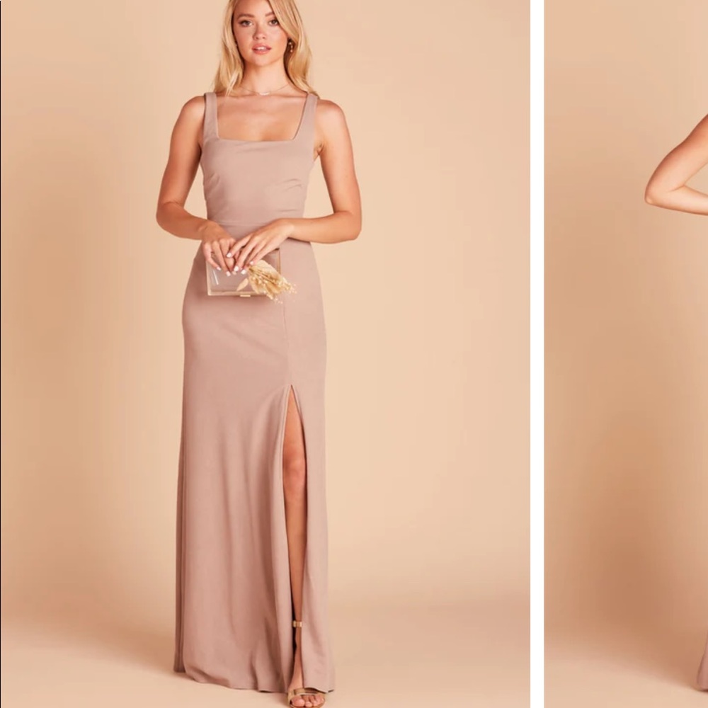 Birdy Grey Taupe Bridesmaid Dress - Small